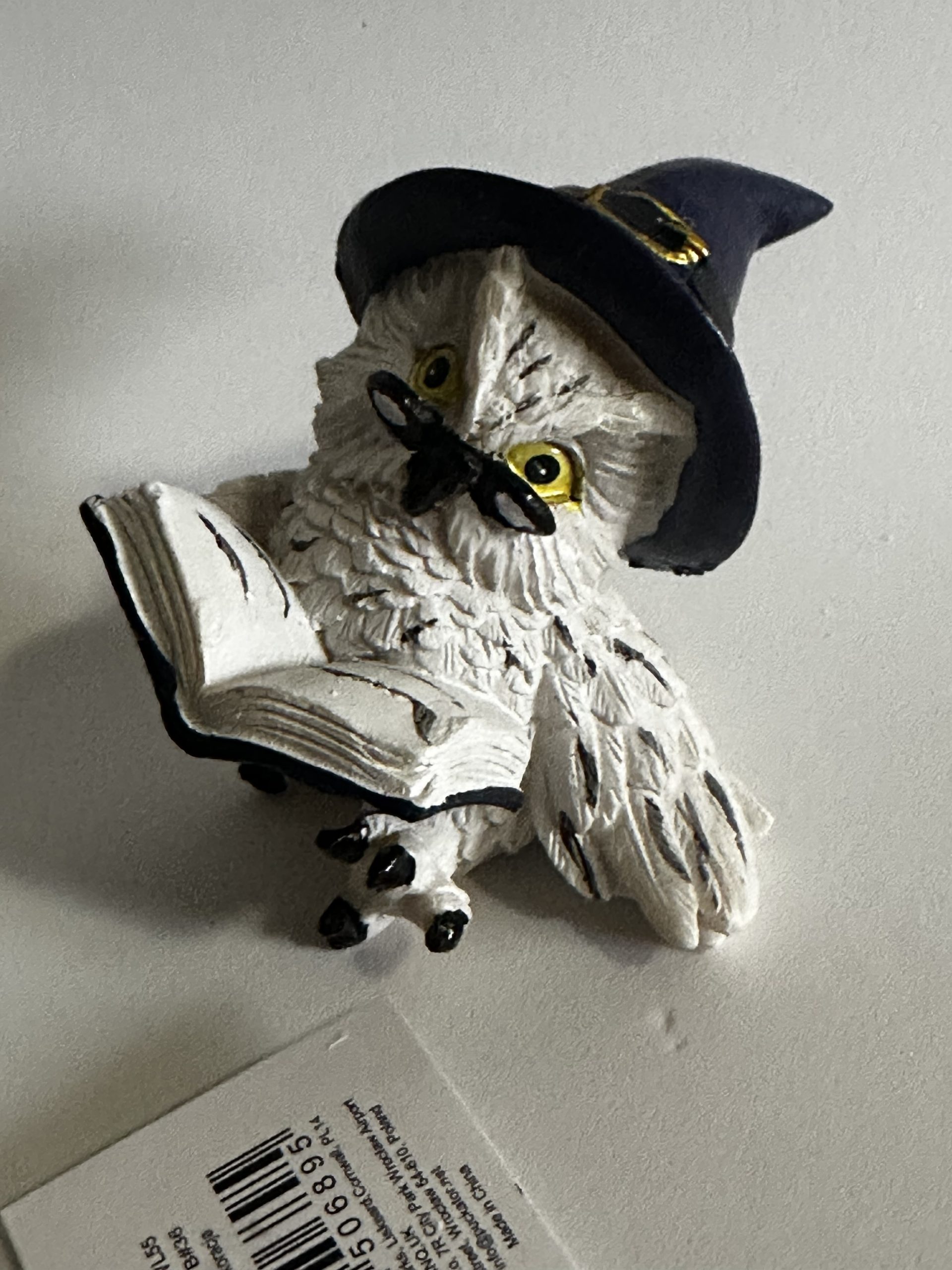 PACK 2 Figuras Sabio Búho Mágico Leyendo Libros de Hechizos - Imagen 5