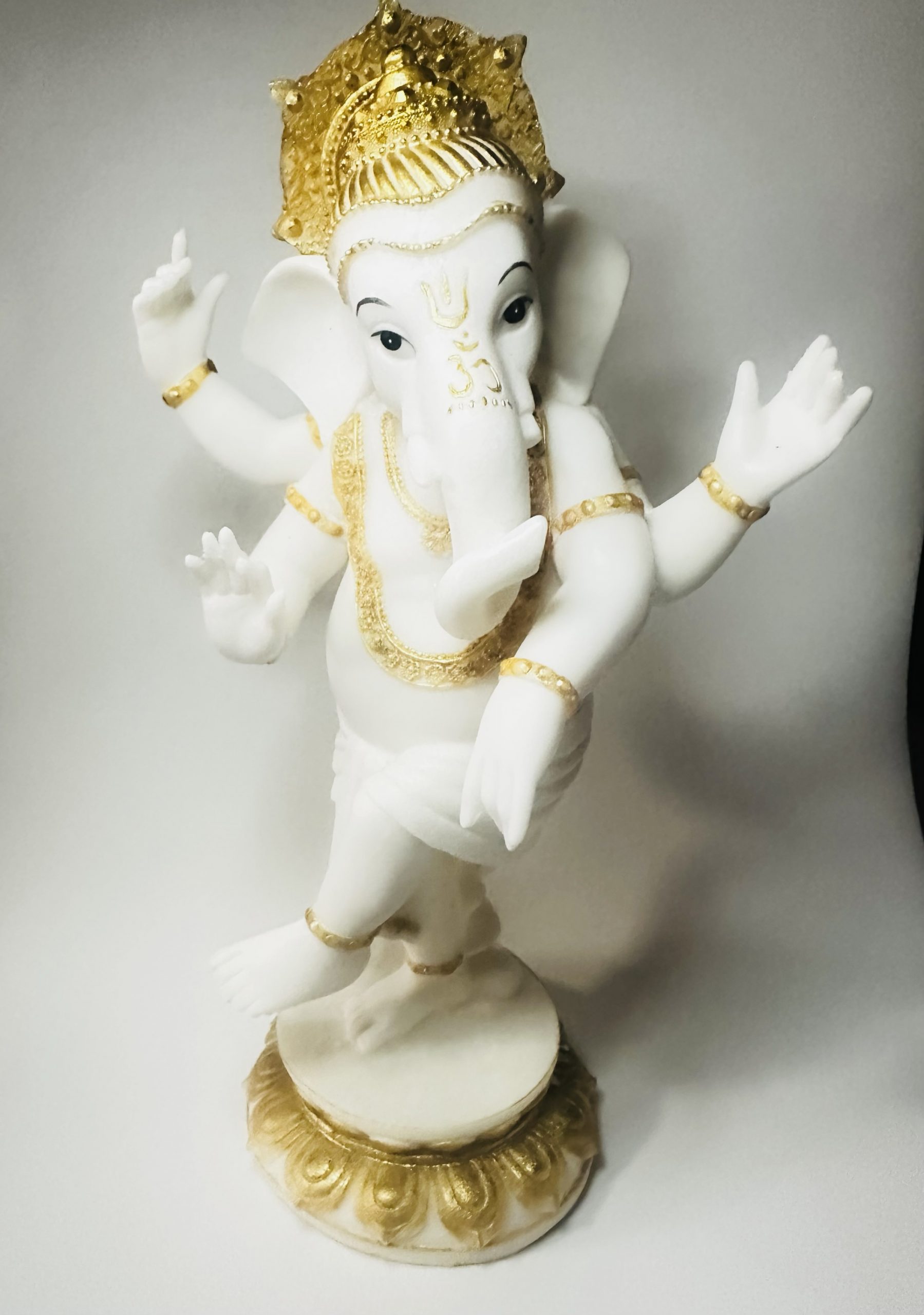 Figura Ganesha de pie 32 cm - Imagen 5