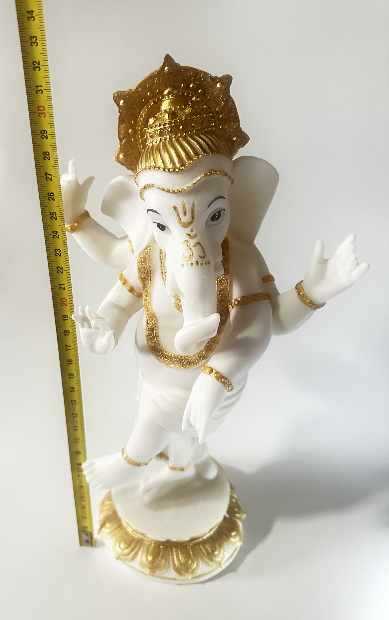 Figura Ganesha de pie 32 cm - Imagen 3