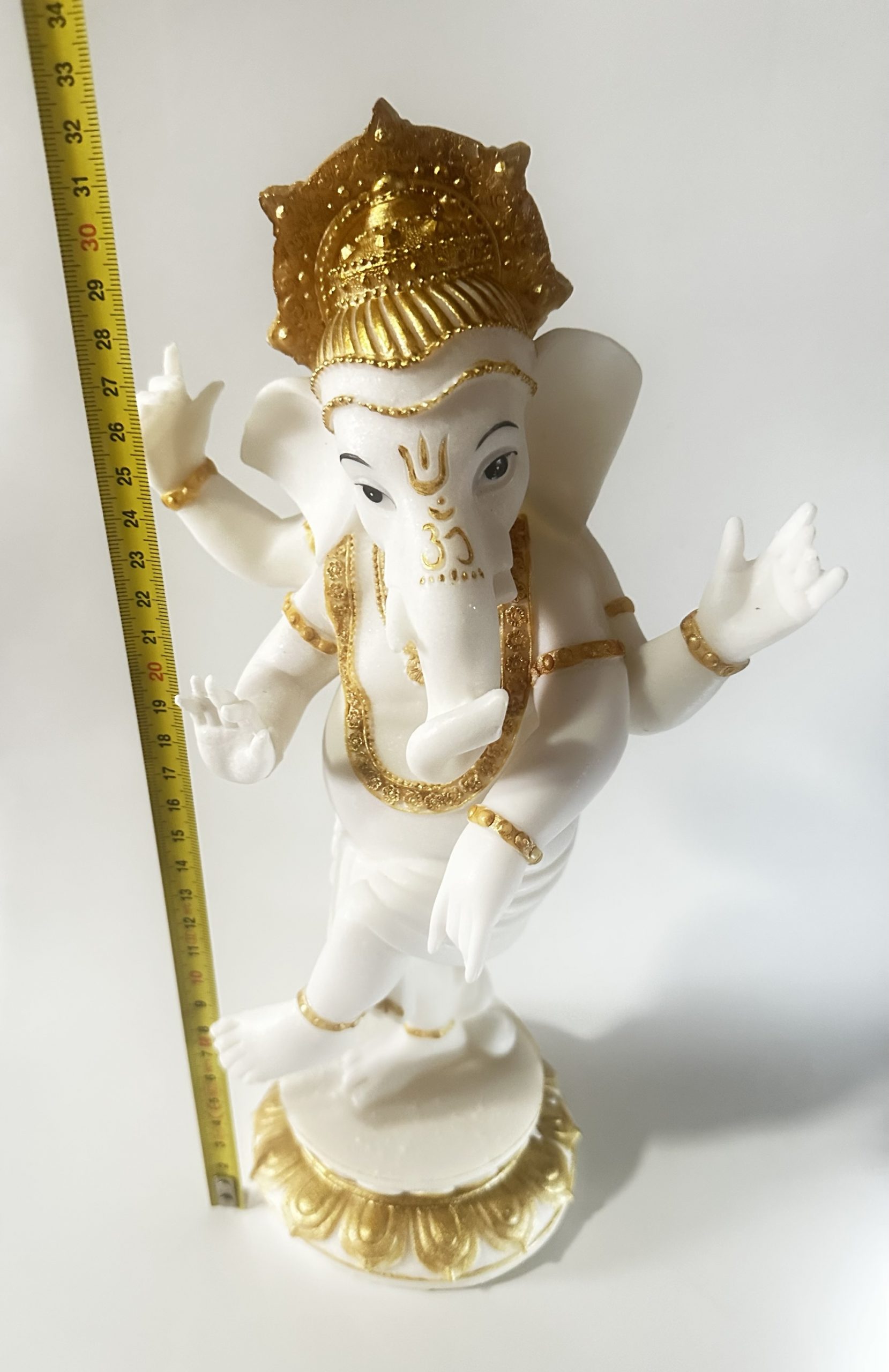Figura Ganesha de pie 32 cm - Imagen 2